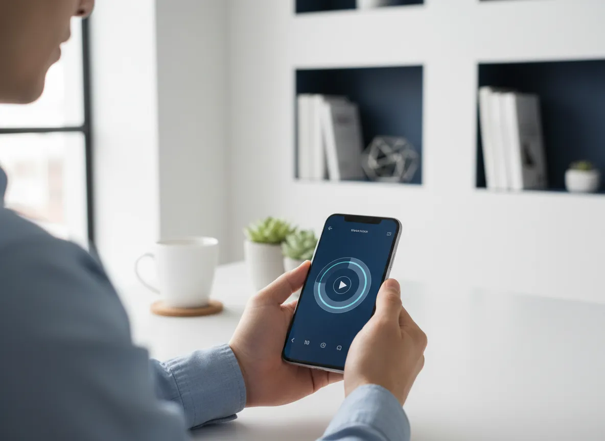 Smartphone livestream internet radio setup