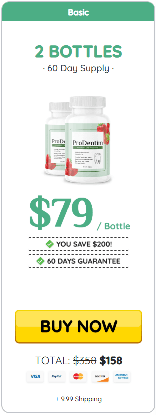 ProDentim Basic package (2 bottles)