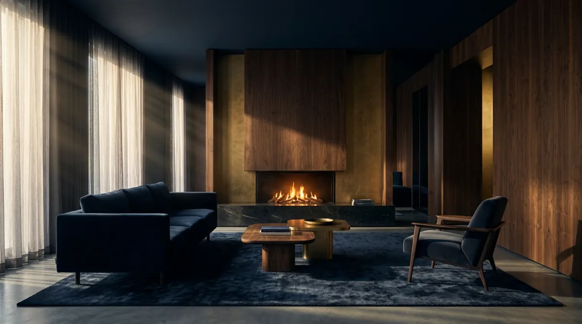 Exclusive modern interior of off-market luxury residence