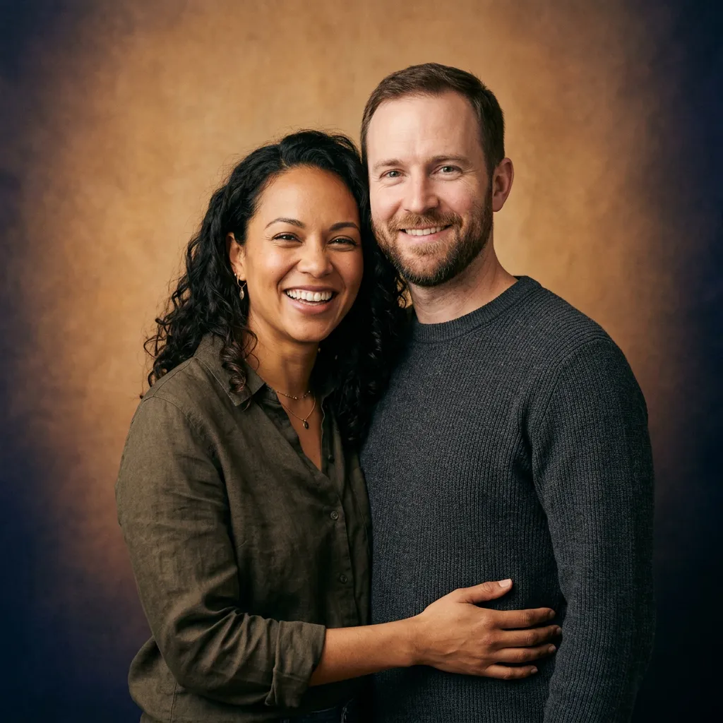 Claire and Julian Croft client portrait