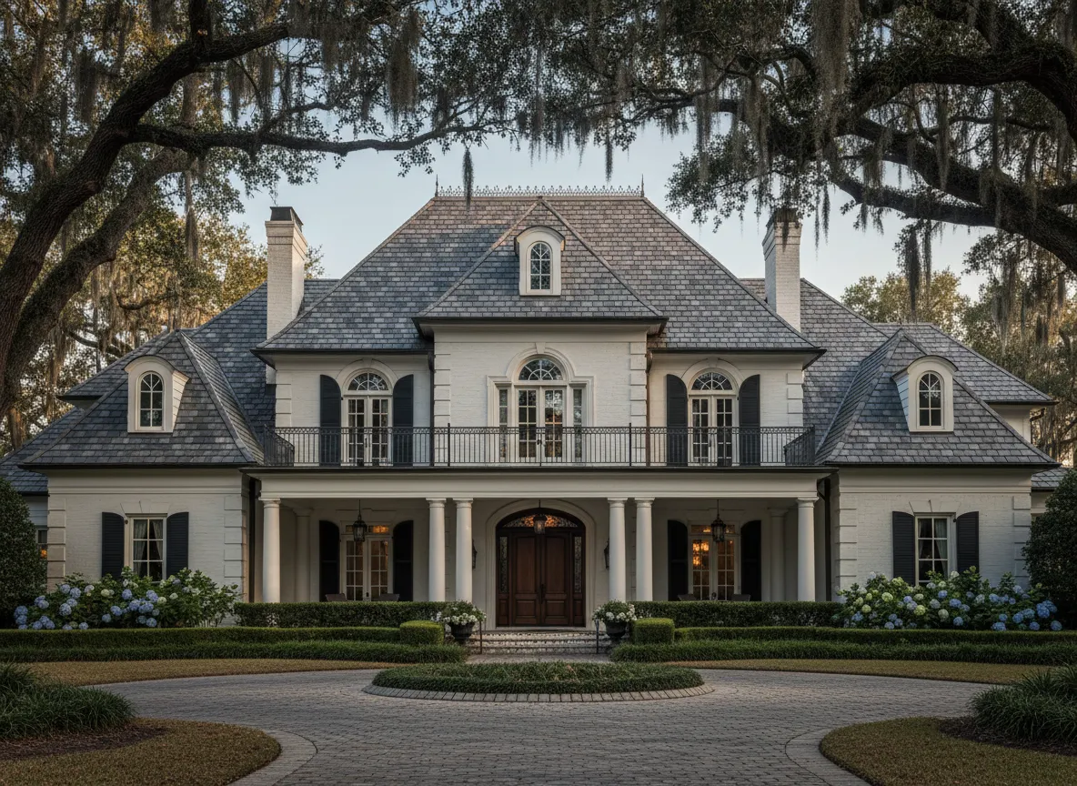 CertainTeed luxury and designer shingles on upscale home