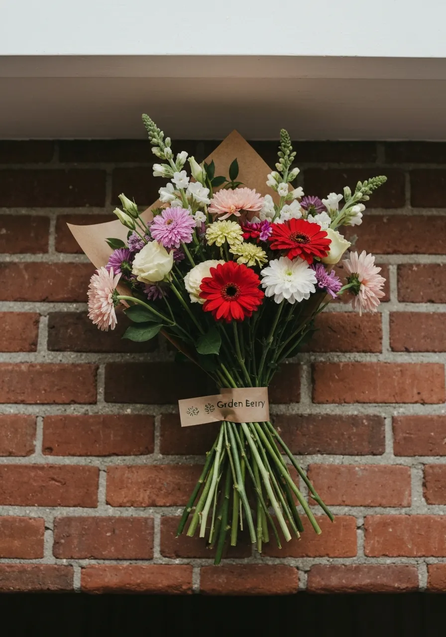 Fresh floral arrangement delivered in Middle Valley
