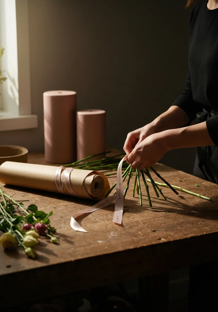 A beautiful, fresh florist-choice floral arrangement