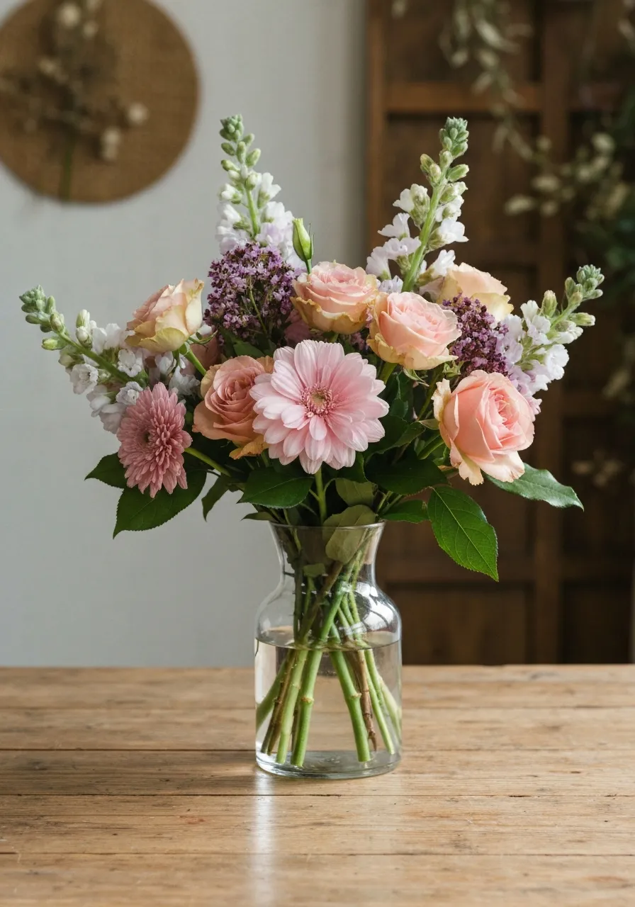 Documentary floral frame of an arrangement for Northgate