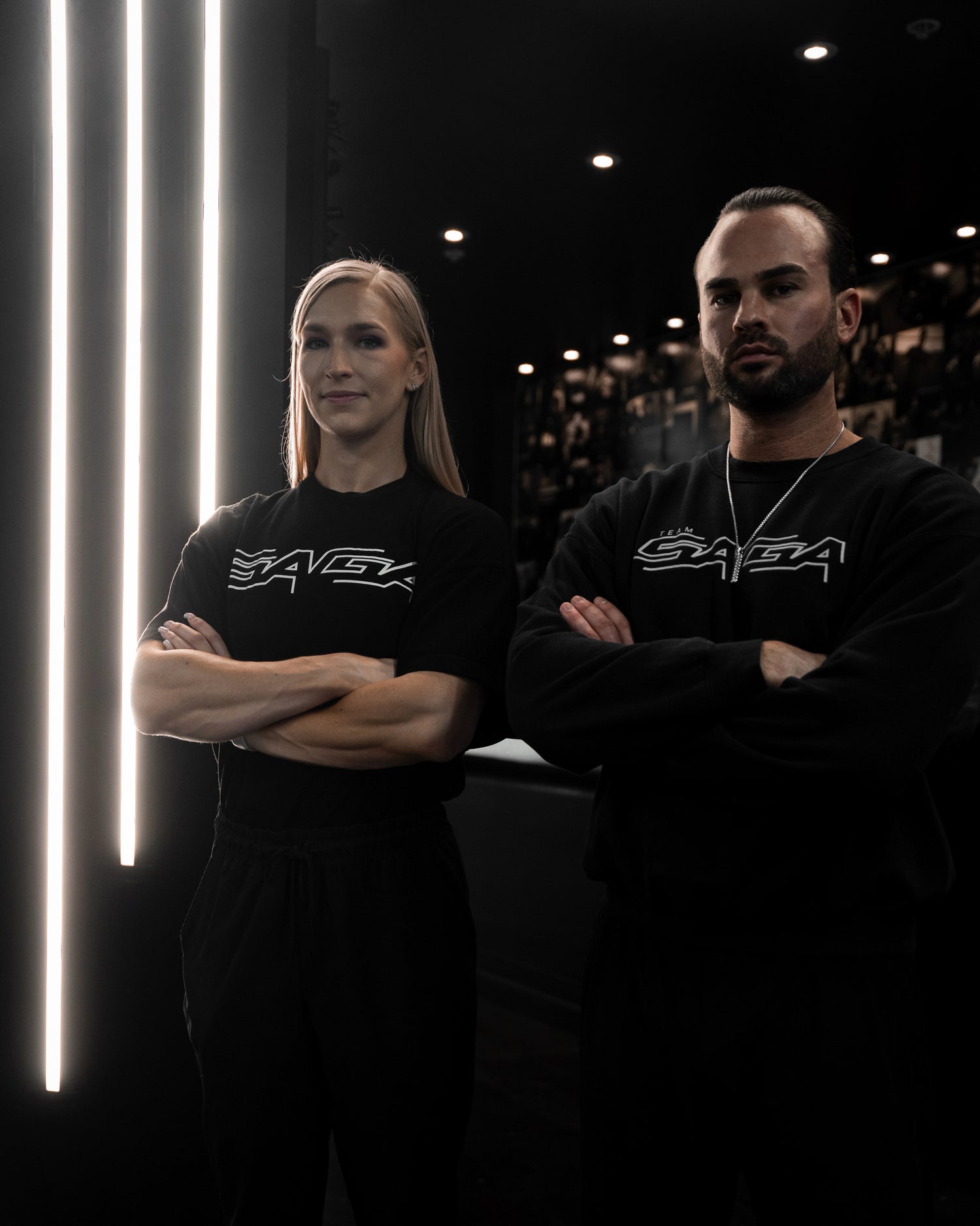 Coaches standing together