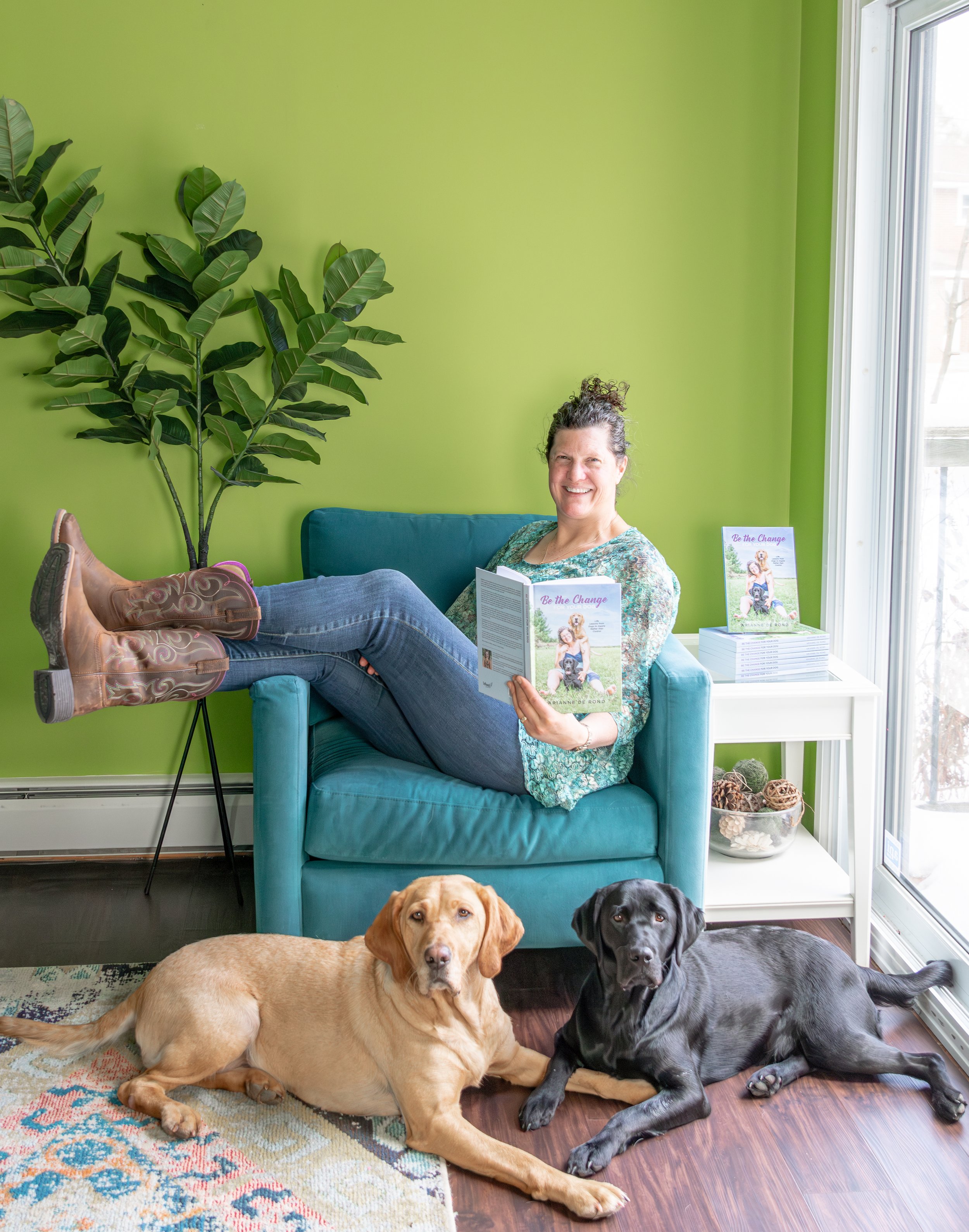 Be The Change For Your Dog book and author