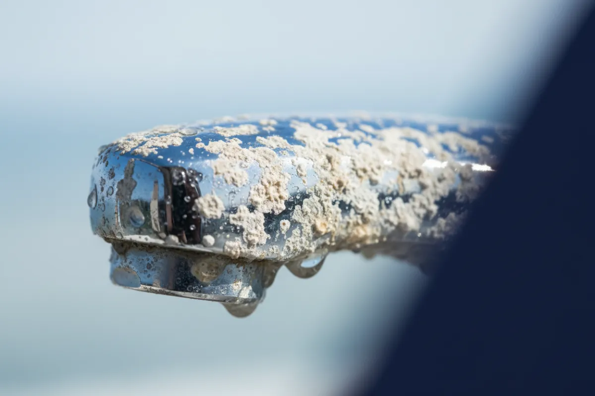 Hard water buildup swfl