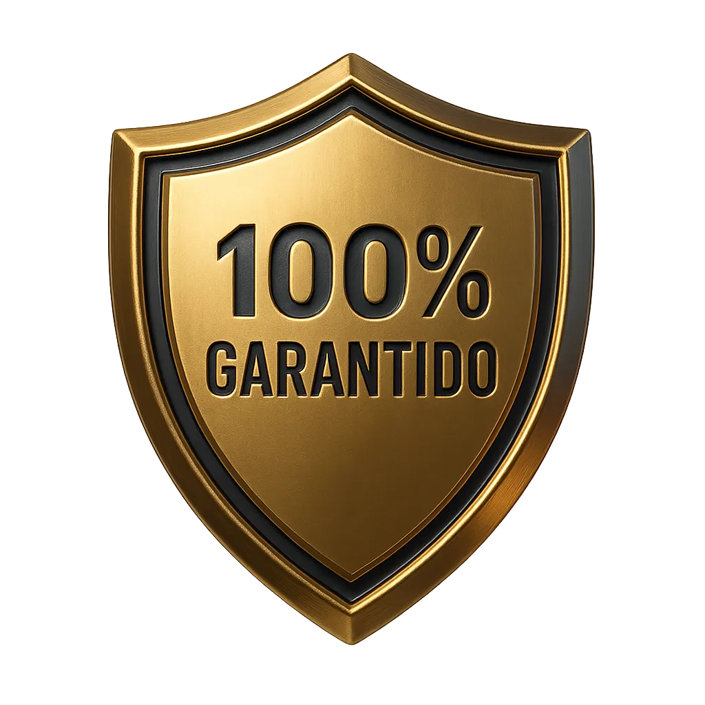 Grande selo elegante de garantia de 7 dias