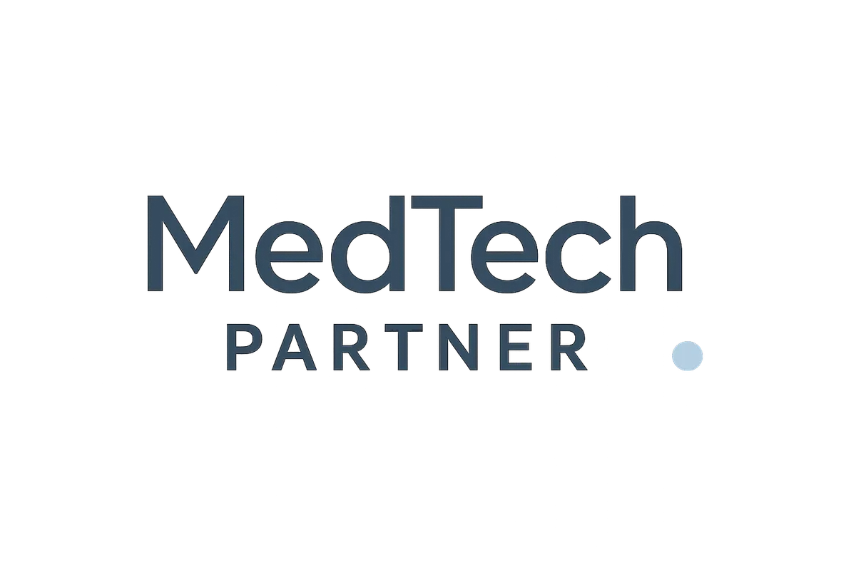 Medical Wave clinical acoustic wave partner logo and therapy device