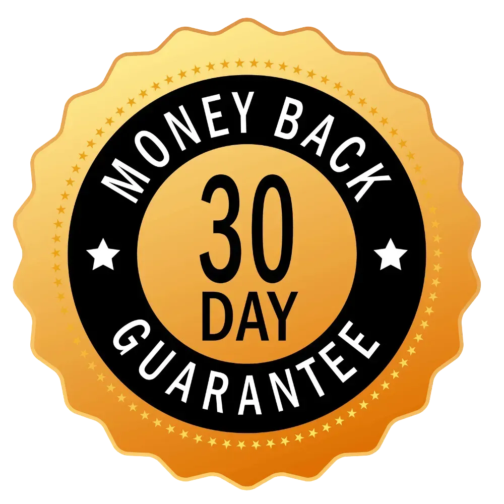 30 Day Money Back Guarantee