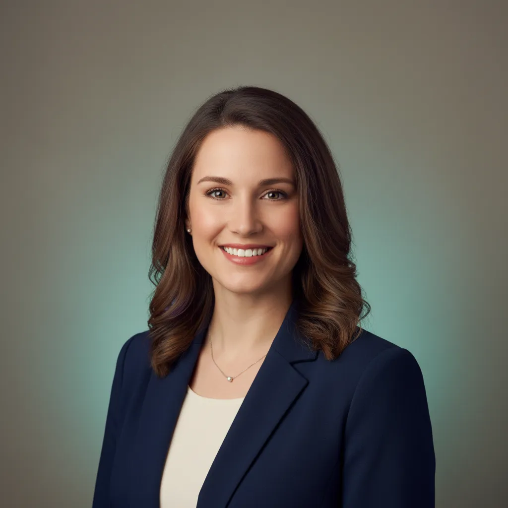Portrait of client Sarah Jenkins