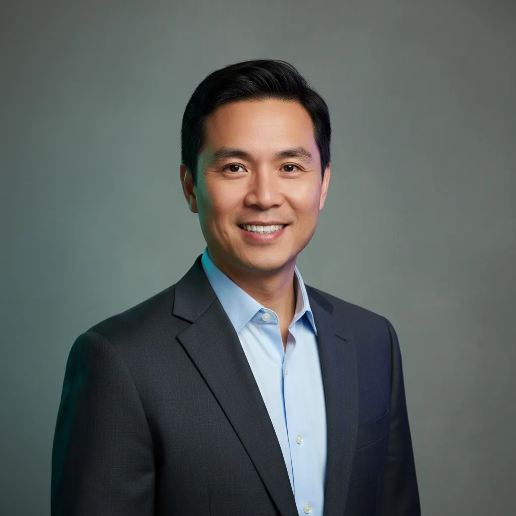 Portrait of client David Chen