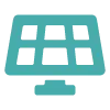 Solar panel icon