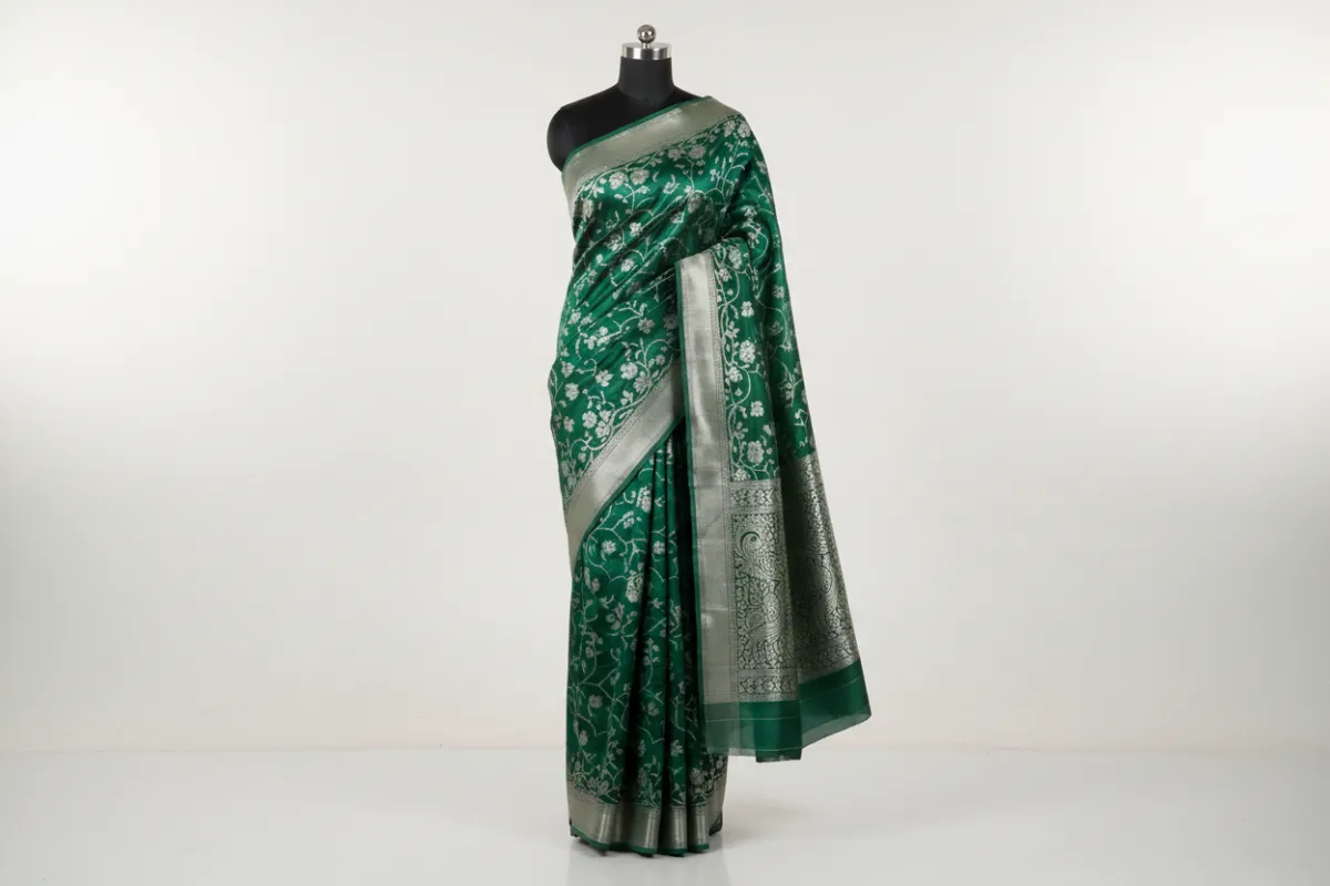Emerald Grace Narayanapeth Saree