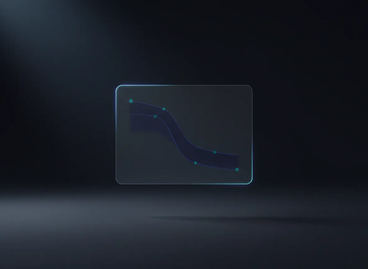 Data visualization showing a decrease in customer acquisition costs