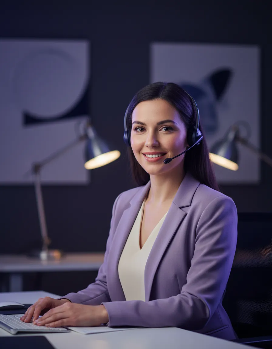 Customer success representative providing platform support