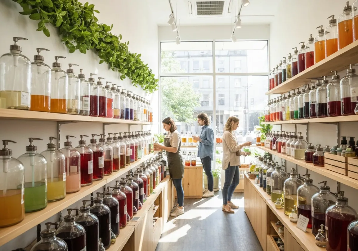 Soap Refillery Shop Interior