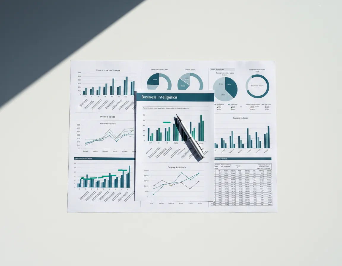 Financial reporting and insights charts