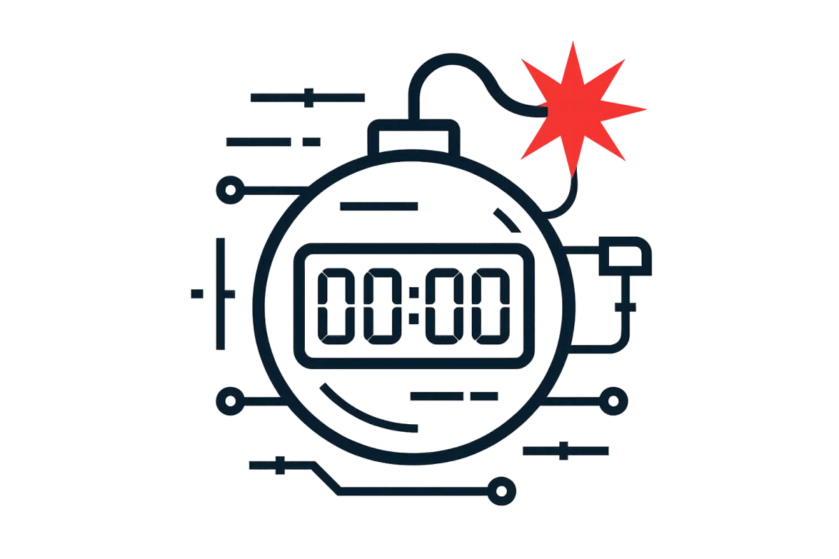 Visual map demonstrating how fraudsters manufacture urgency and threat patterns