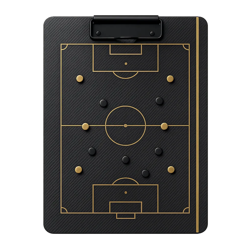 Tactical scouting clipboard and 3D icon
