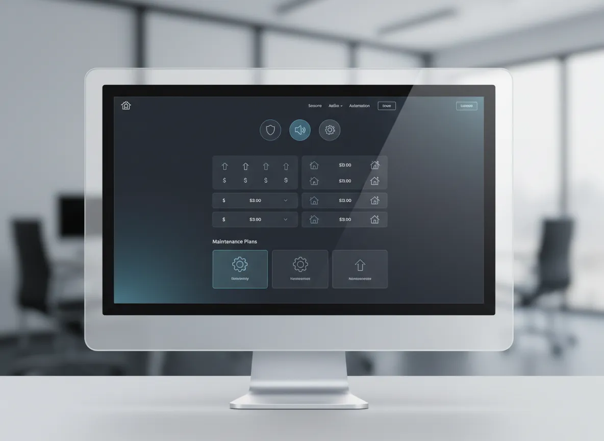 Low Voltage Contractor Website Template Preview