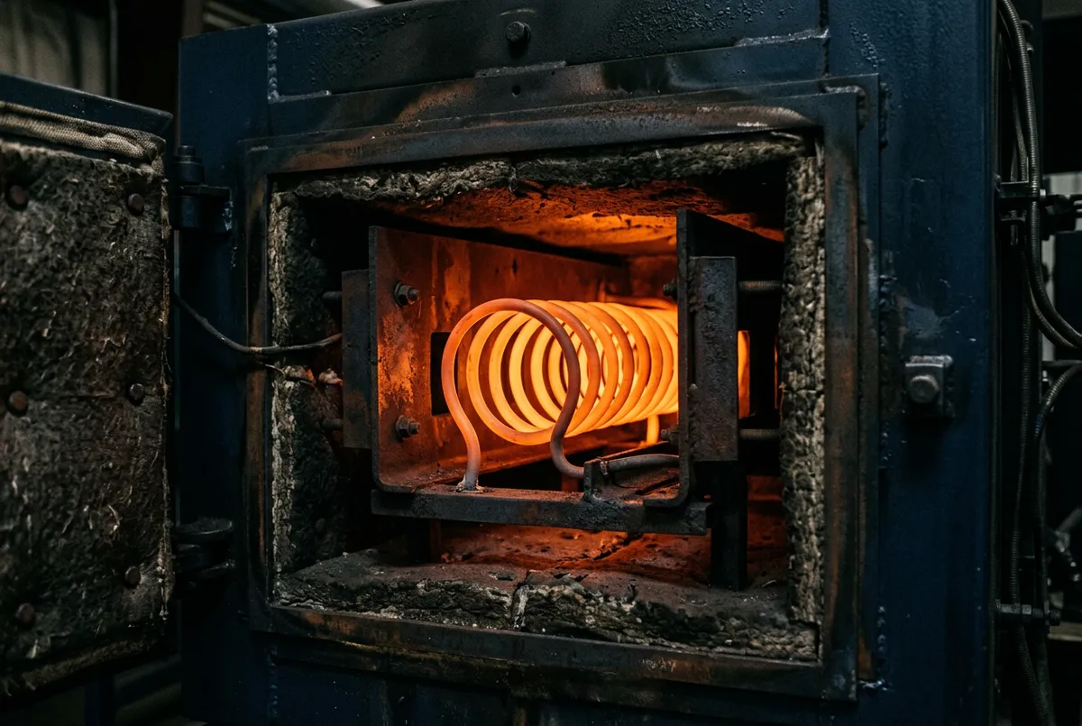 Heavy industrial powder coating batch cure oven thermal airflow analysis