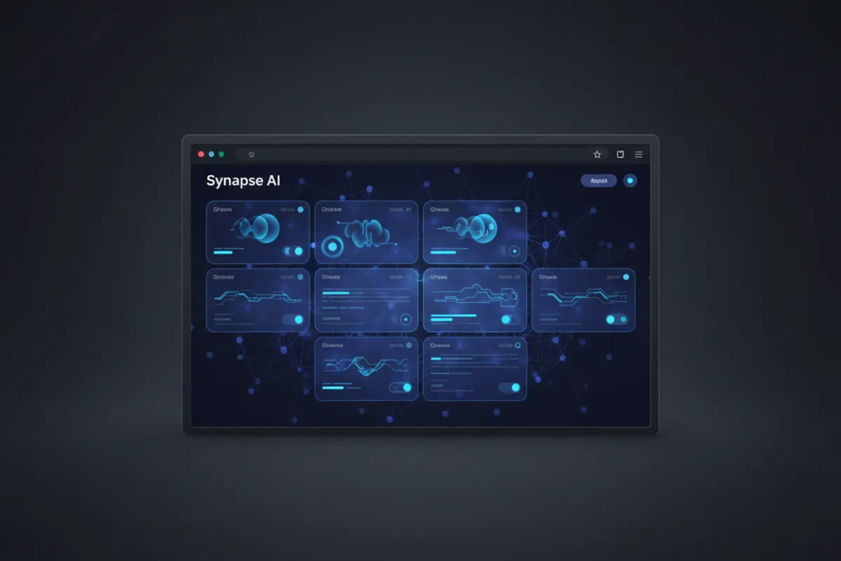 Synapse AI SaaS Platform Interface