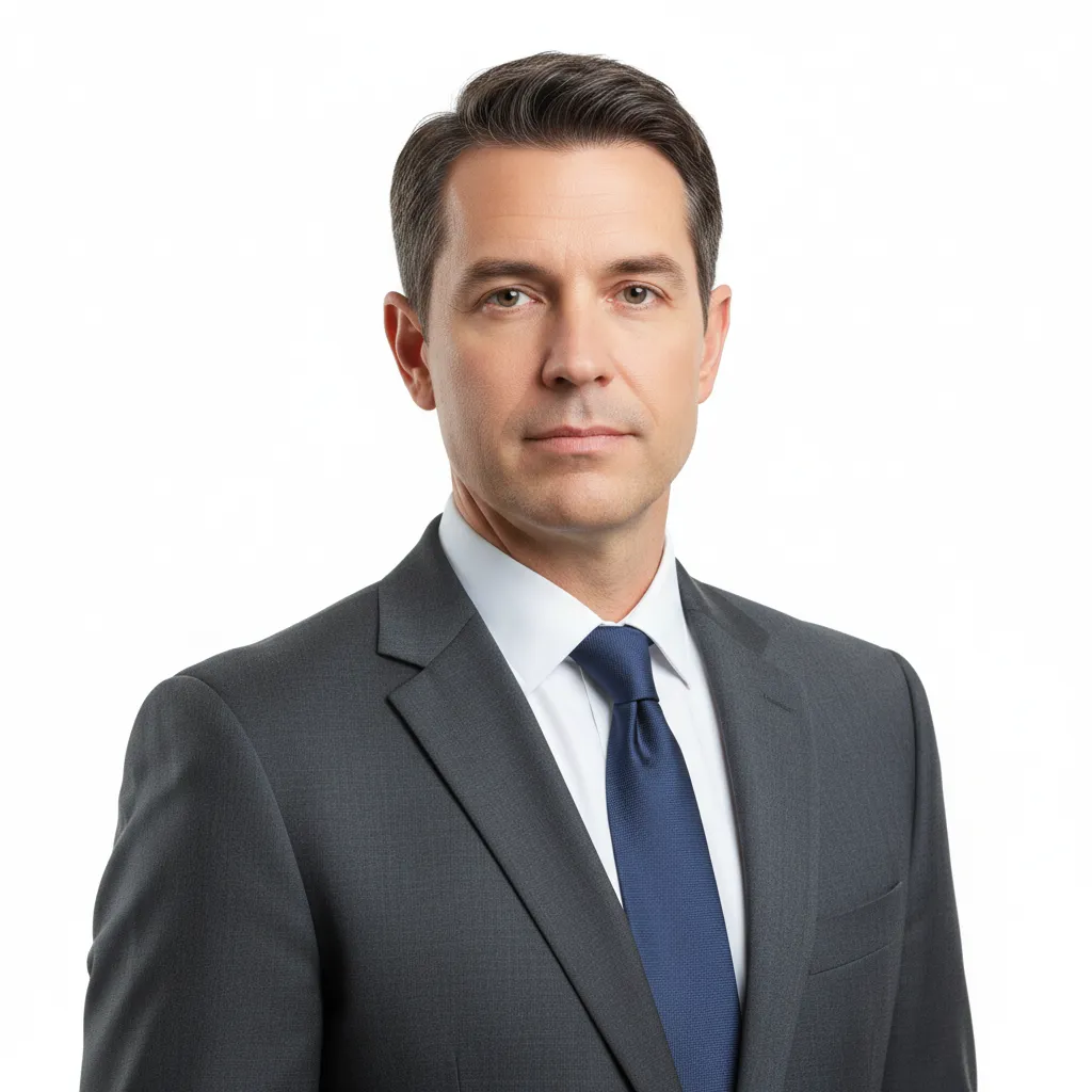 Headshot portrait of Alden Pierce, Founder of Synergy Growth Group