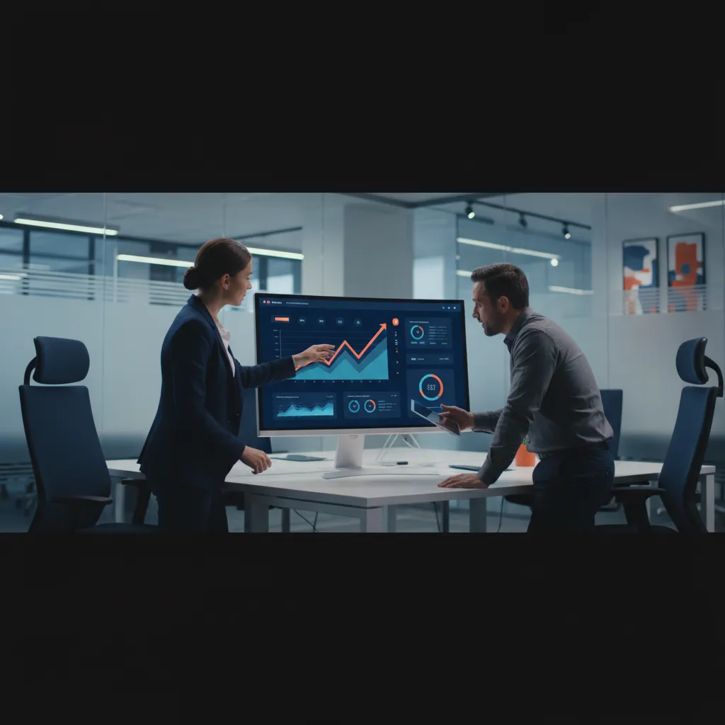 Dashboard moderno de CRM para seguimiento de prospectos