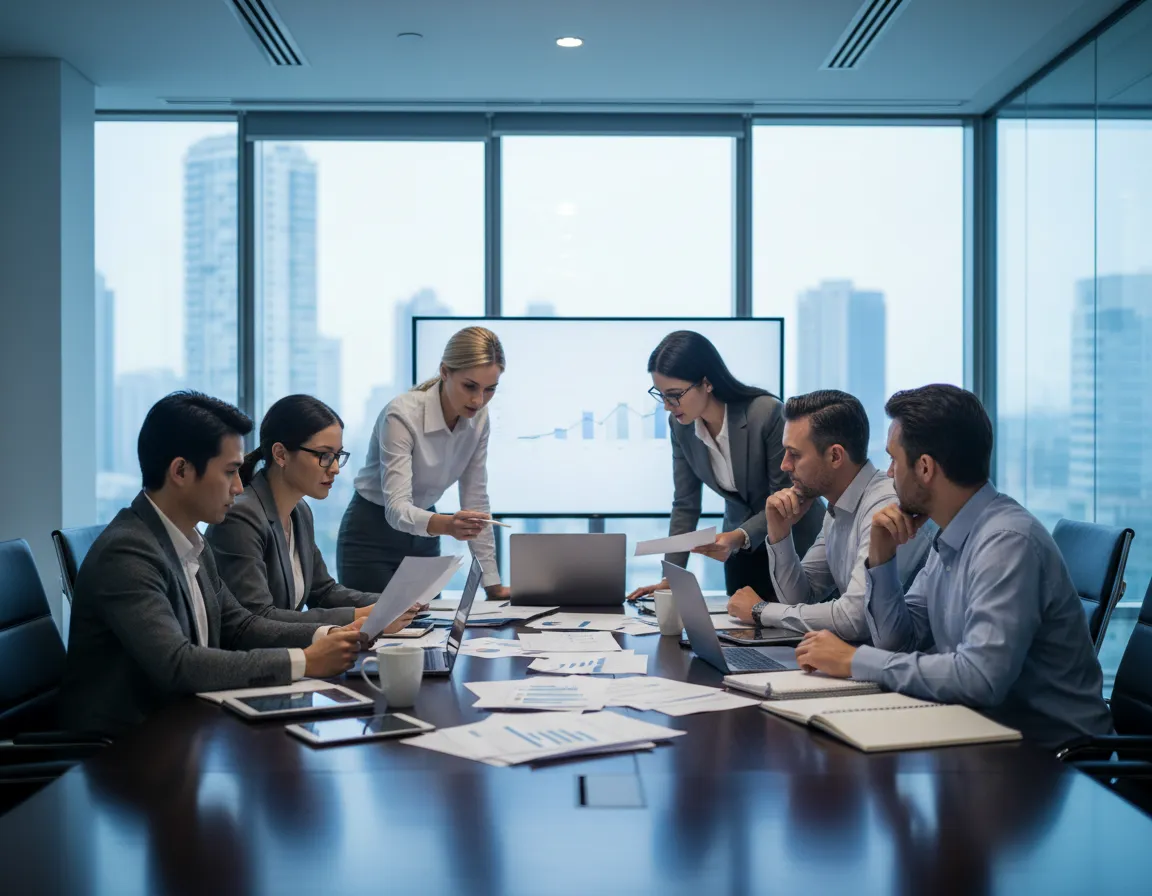 Market analysis team