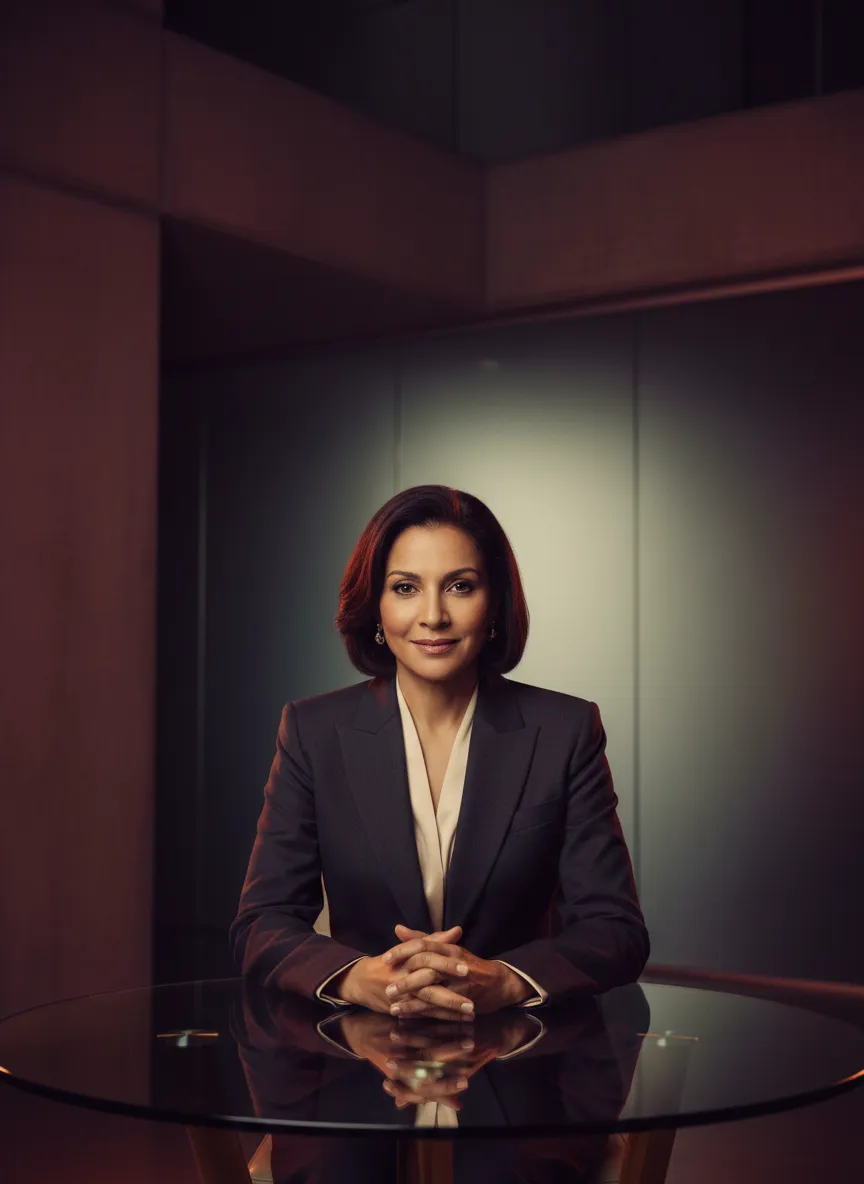 Portrait of a visionary CEO