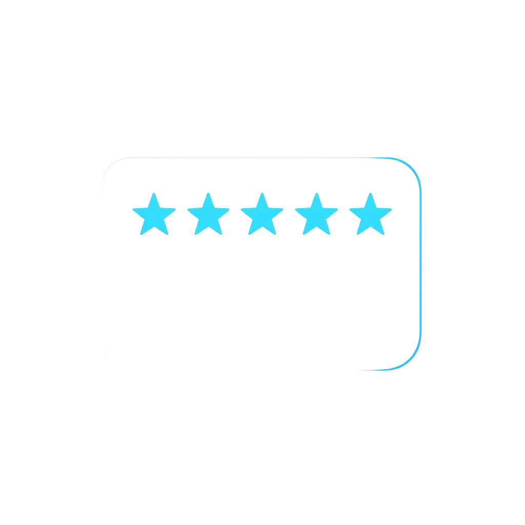 Customer review rating visualization