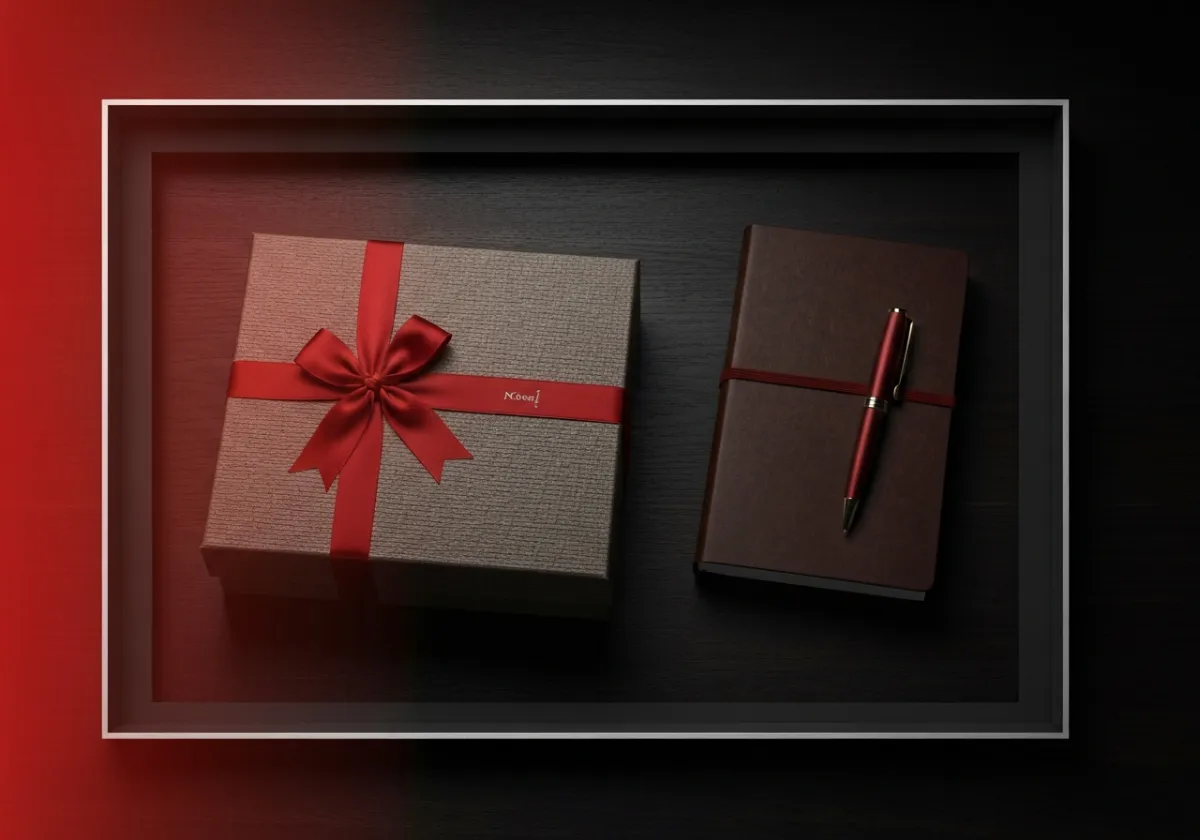 Lifestyle image of premium client gifts