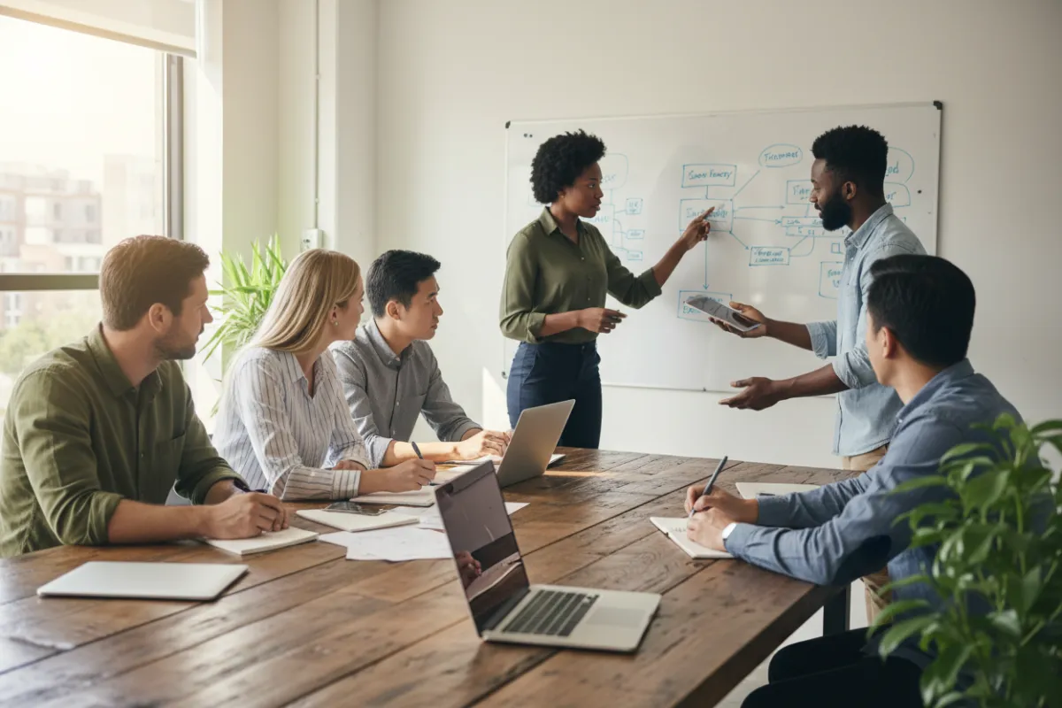 Local business networking event