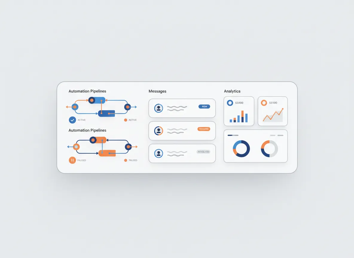 Dashboard preview of Build Stack Scale AI automations