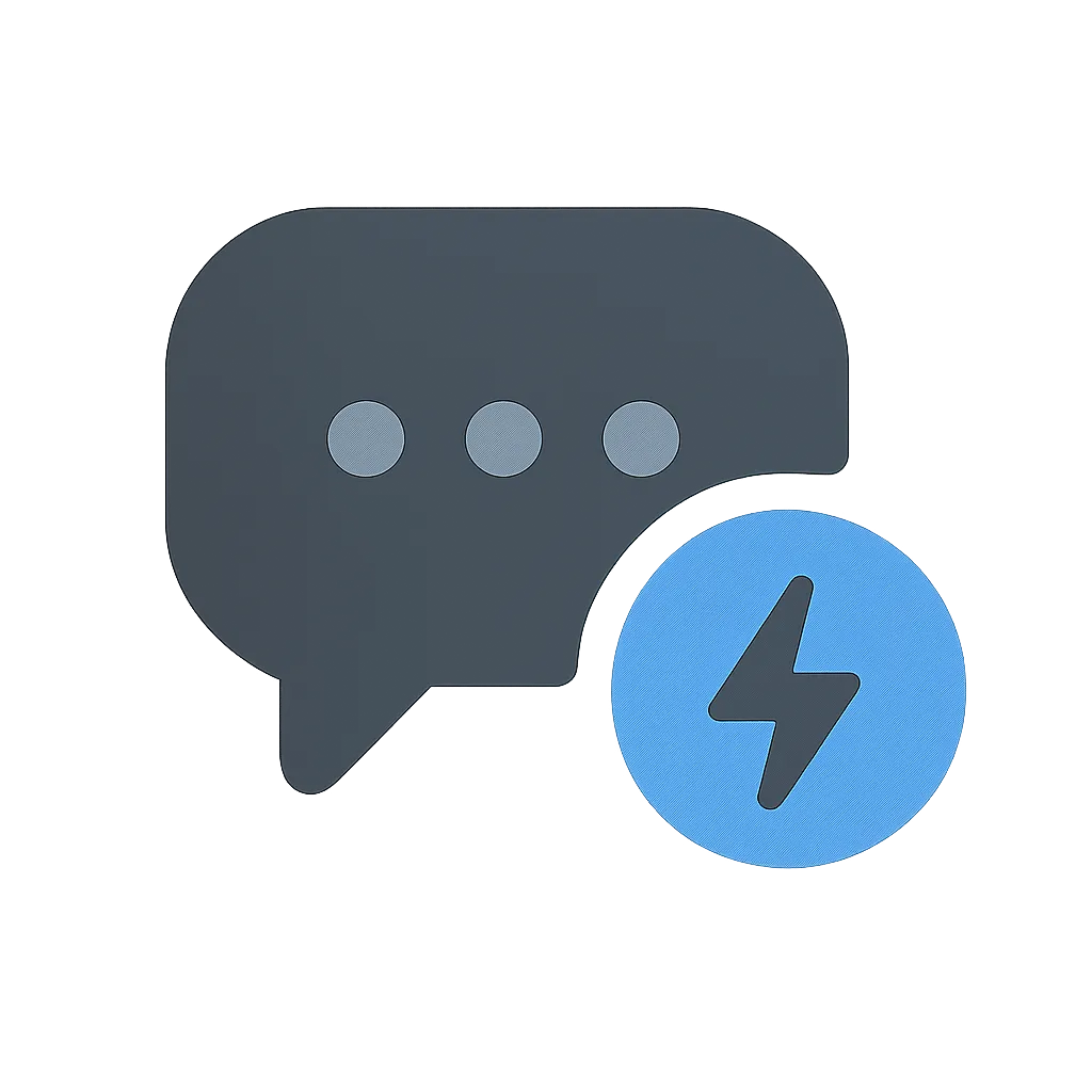 Icon representing customer service / messaging