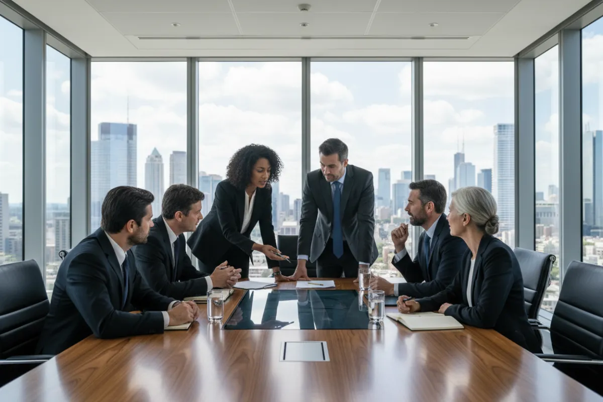 Illustration representing strategic insights for CEOs