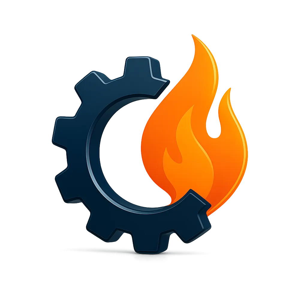 Illustration système marketing complet: moteur et carburant