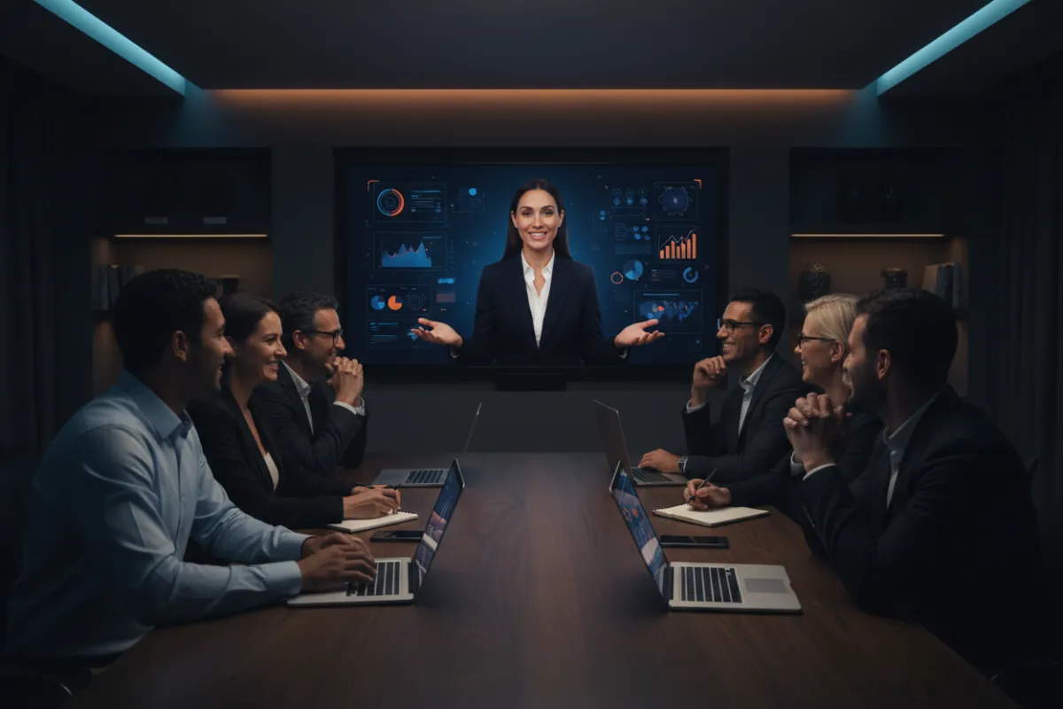 Coach-led virtual workshop with engaged participants