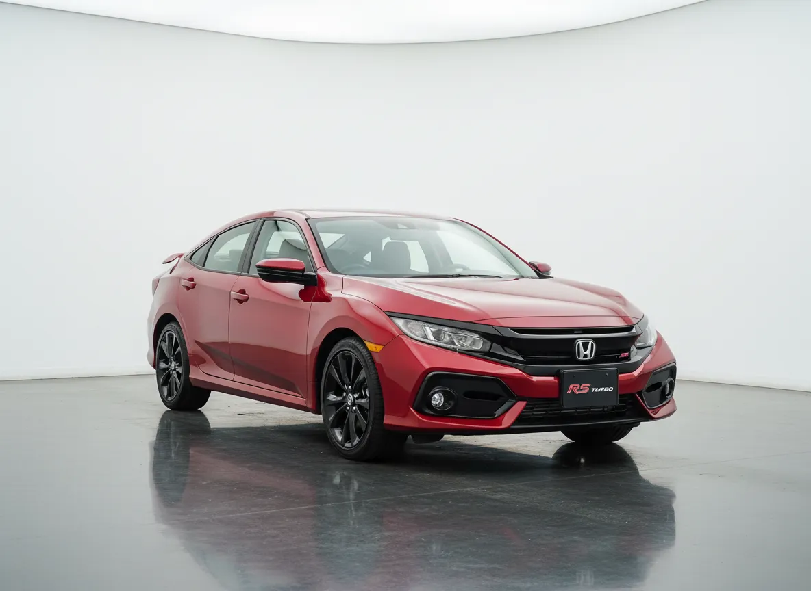 2020 Honda Civic RS Turbo in bright garage