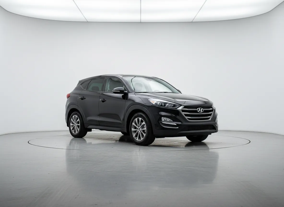 2017 Hyundai Tucson GLS in bright garage