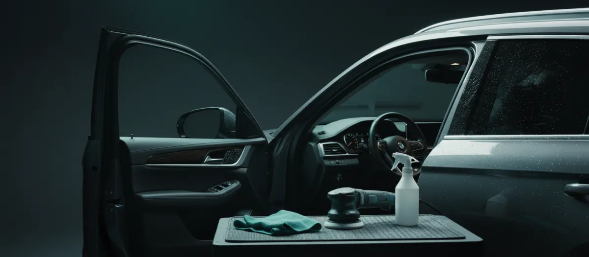 Premium mobile detailing service setup