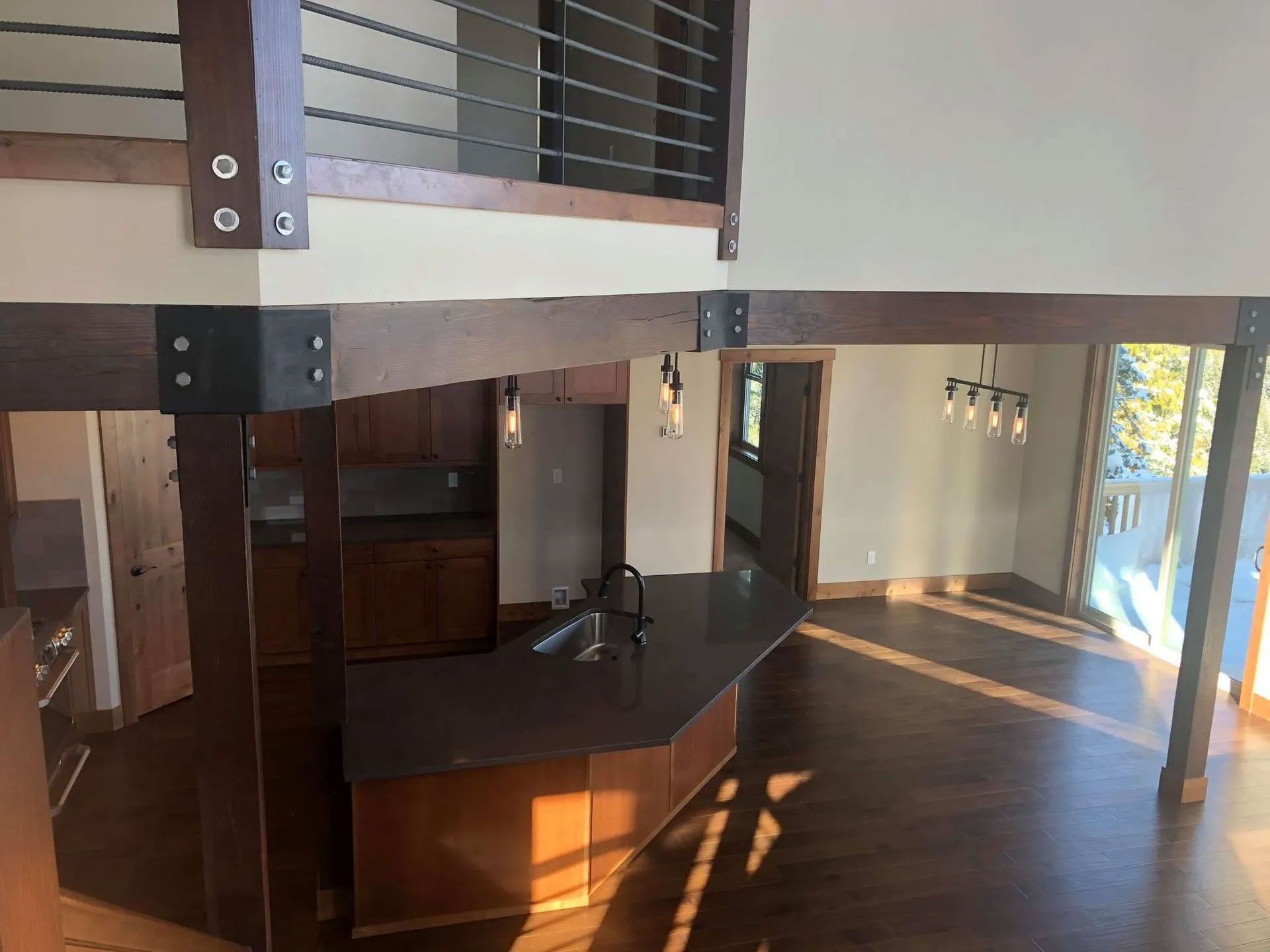 Kitchen pendants loft