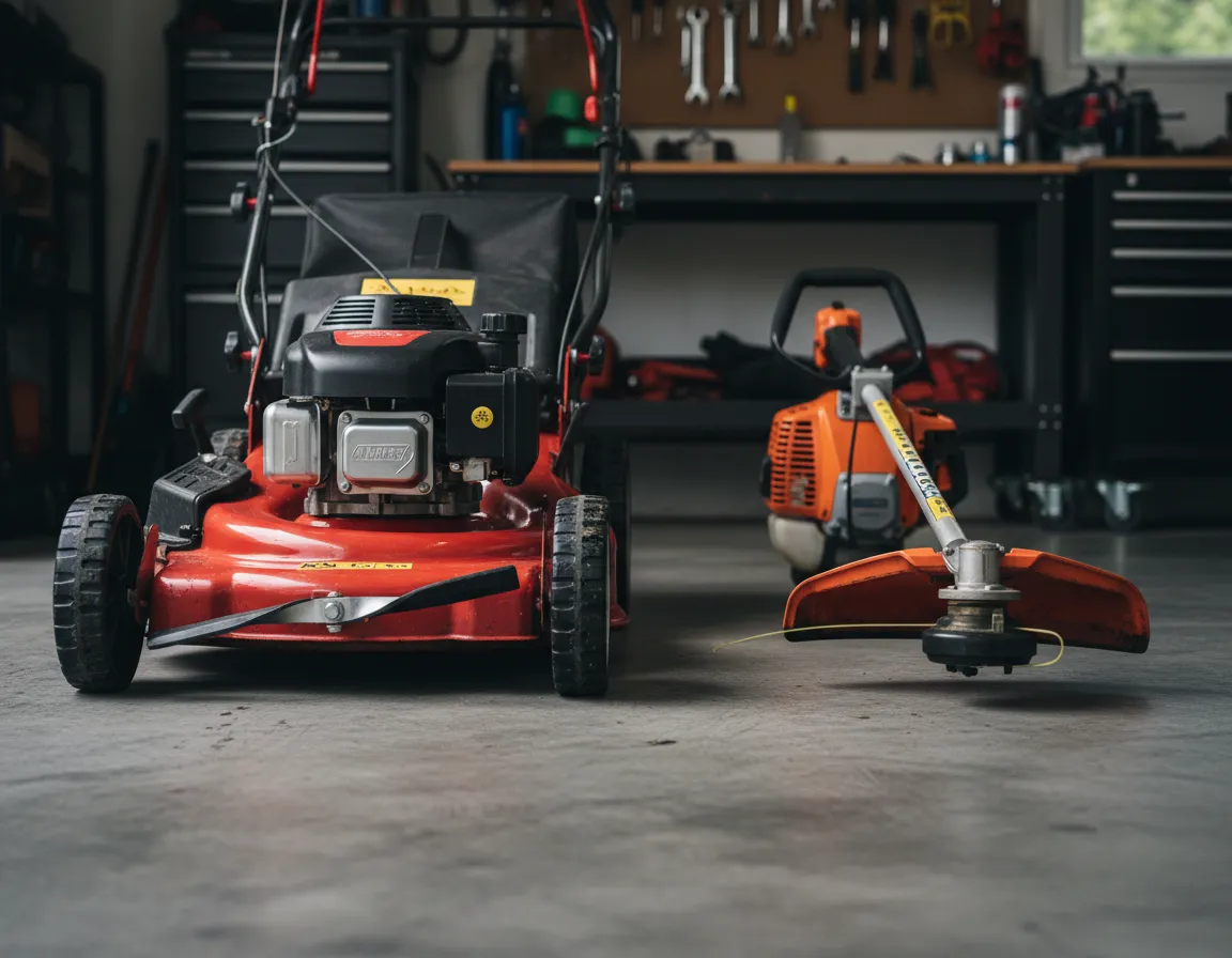 Small engine repair project example