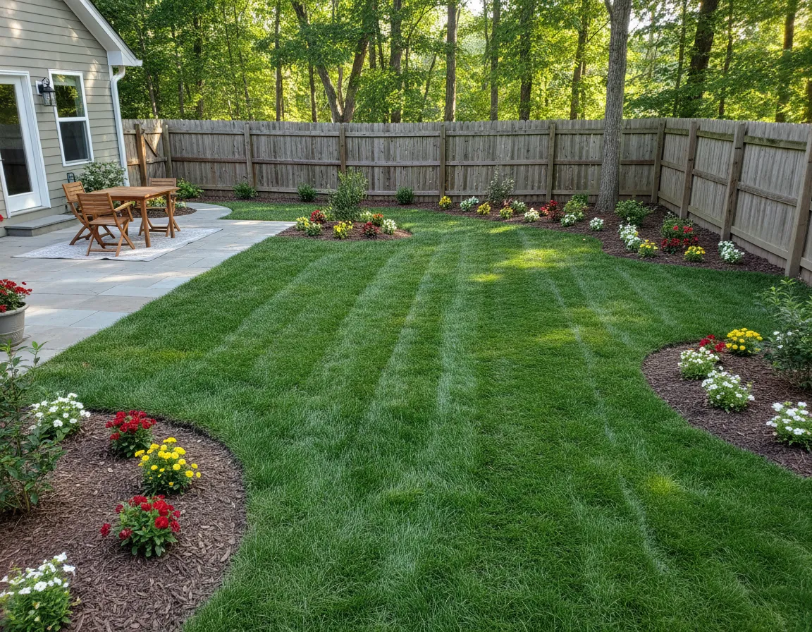 Lawn care project example