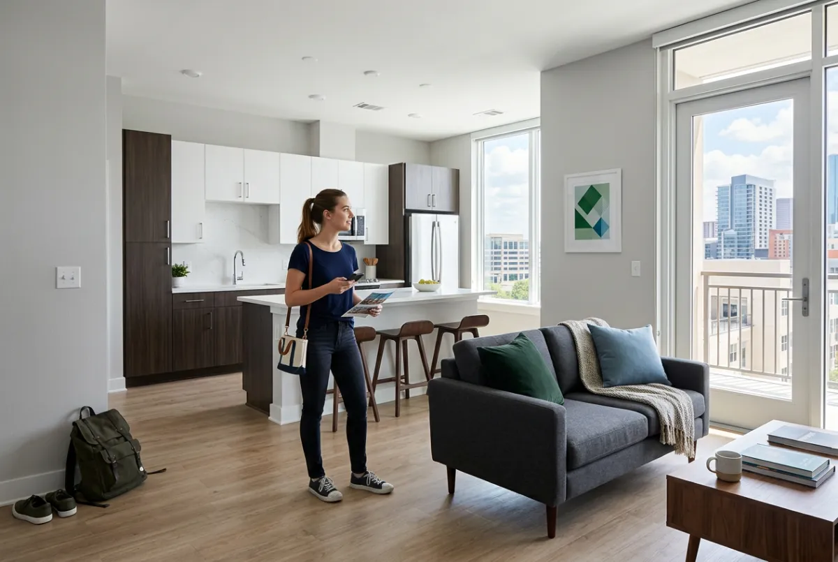 Modern Houston apartments, condominiums and residential rentals