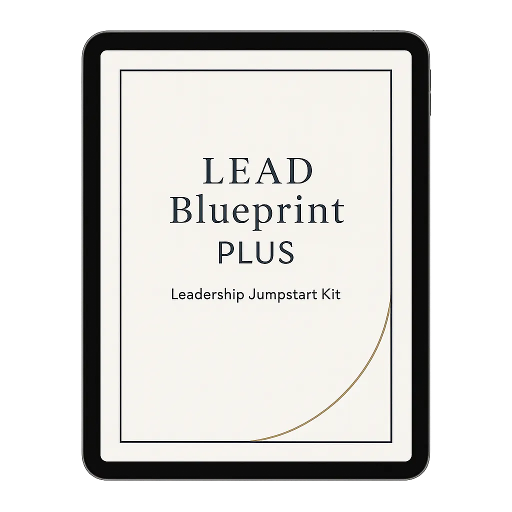 L.E.A.D. Blueprint PLUS - Leadership Jumpstart Kit