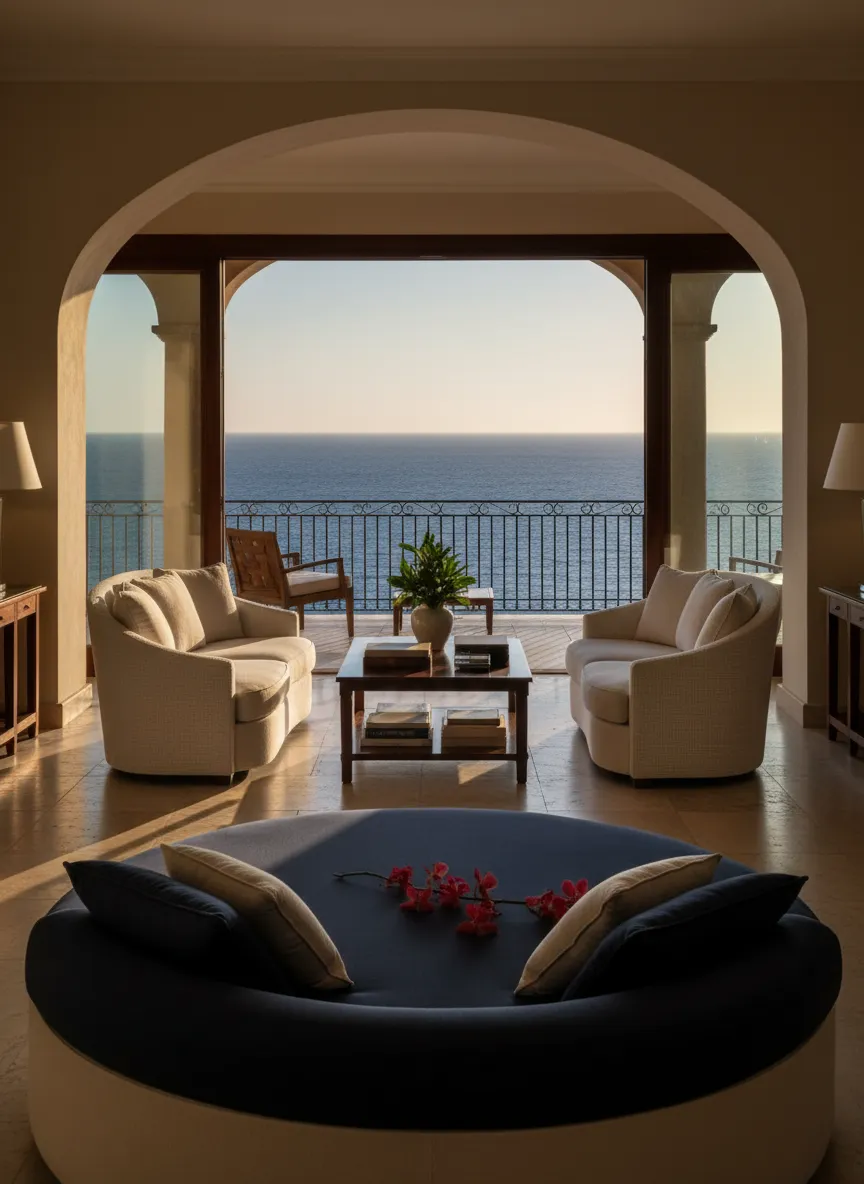 Elegant luxury travel destination representing KREYOL LUXE Travel