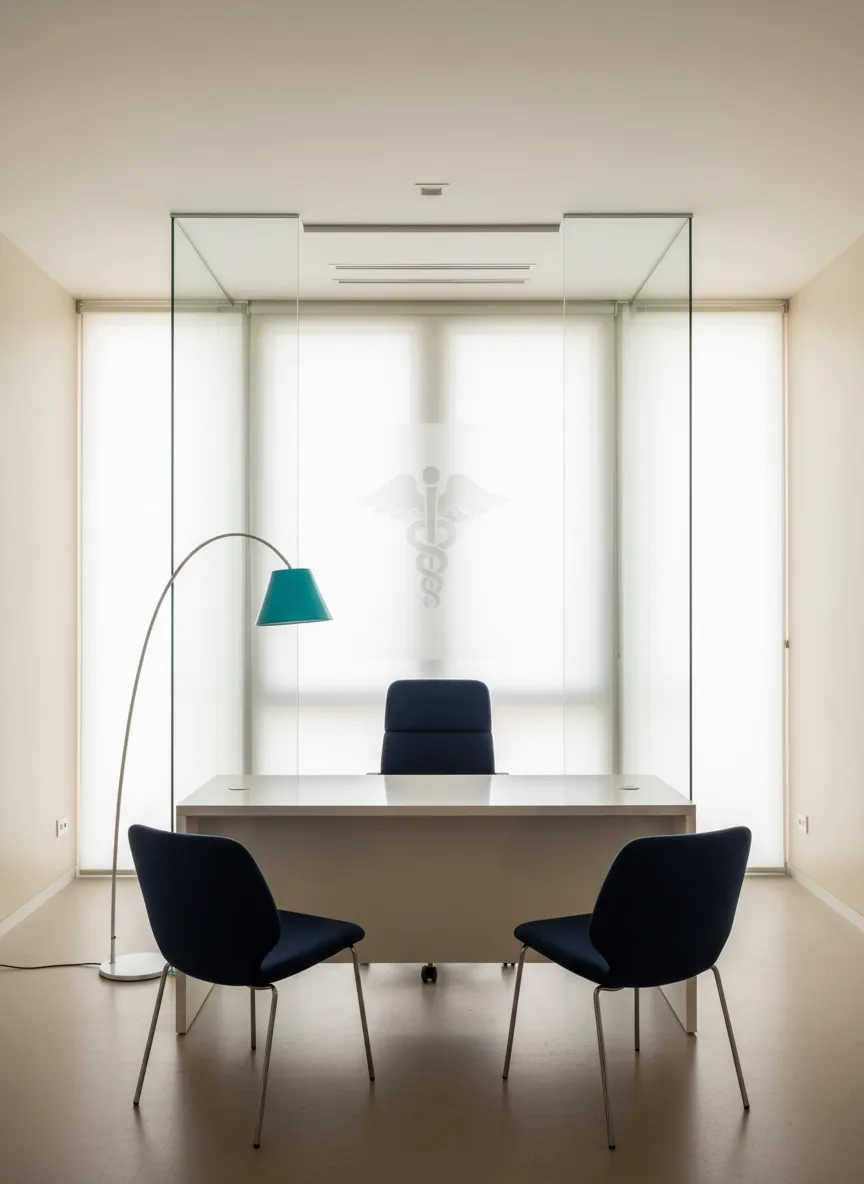 Modern consultation room