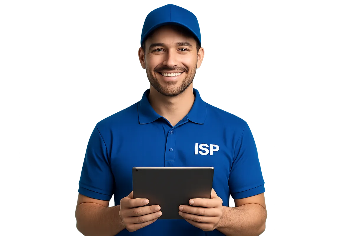 A modern illustration of a user holding a document with a checkmark, surrounded by icons for access, edit, and delete. The background features abstract shapes in blue and white, and the user is a young adult with a friendly expression, emphasizing empowerment and control over personal data.